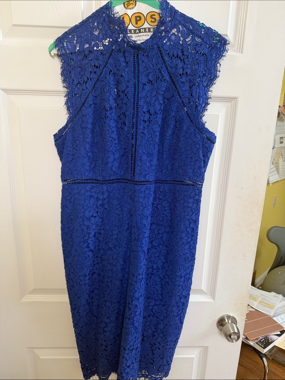 Bardot Cobalt Blue Lace Dress